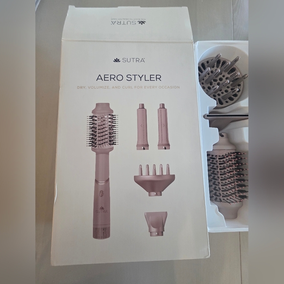 NWT Sutra AERO Styler Pink Hair Styling Tool Set $299 - Picture 11 of 12